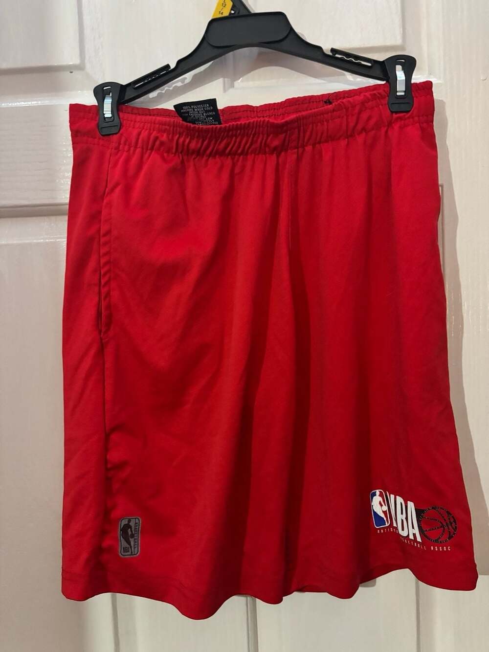 NBA Basketball Shorts Size 14-16 Boys Red Athletic Activewear